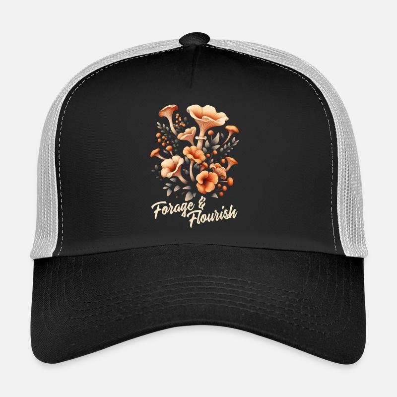 Rassemblement & Floraison | Forêt de champignons nature Casquette trucker 