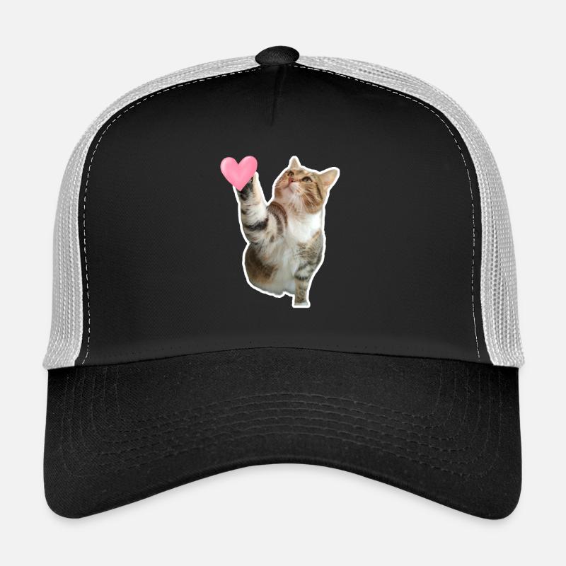 Missty prüfe ein Herz - Trucker Cap - Schwarz/Steingrau