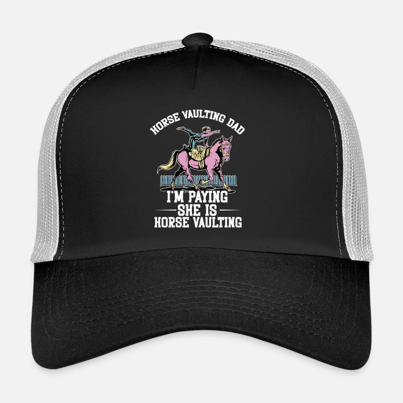 Pferdesprung Turnen Reitpferd Trucker Cap