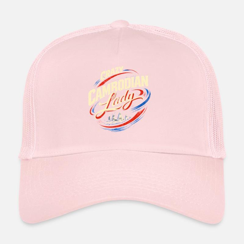 Cambodia Cambodians Trucker Cap