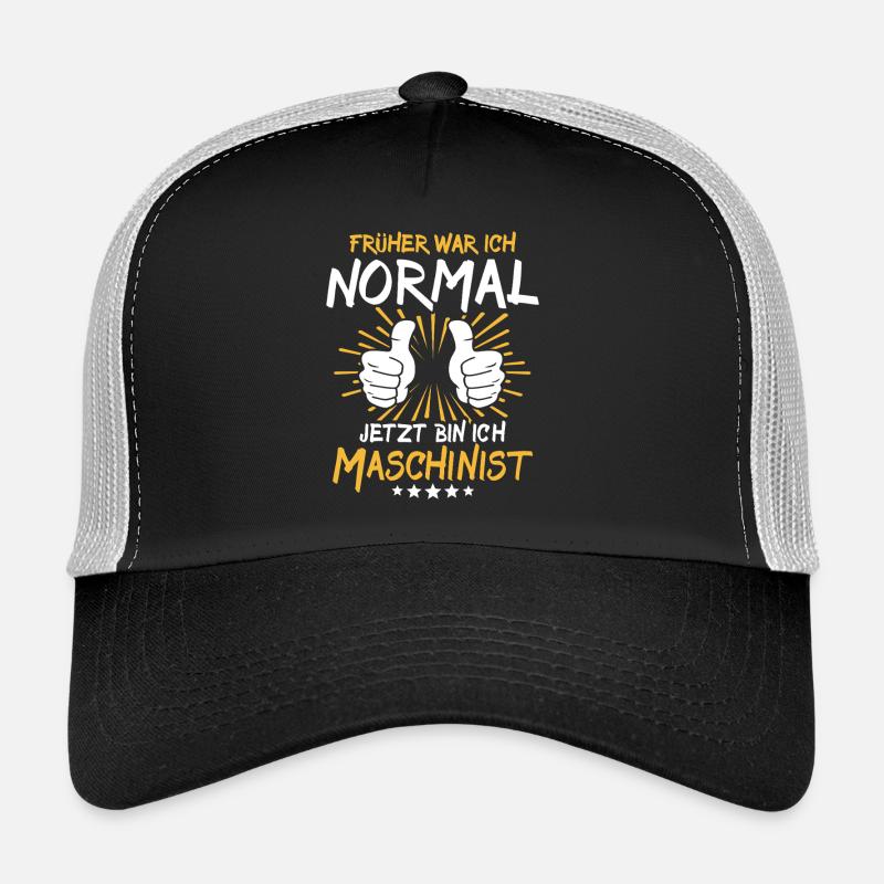Machiniste Spruch Casquette trucker 