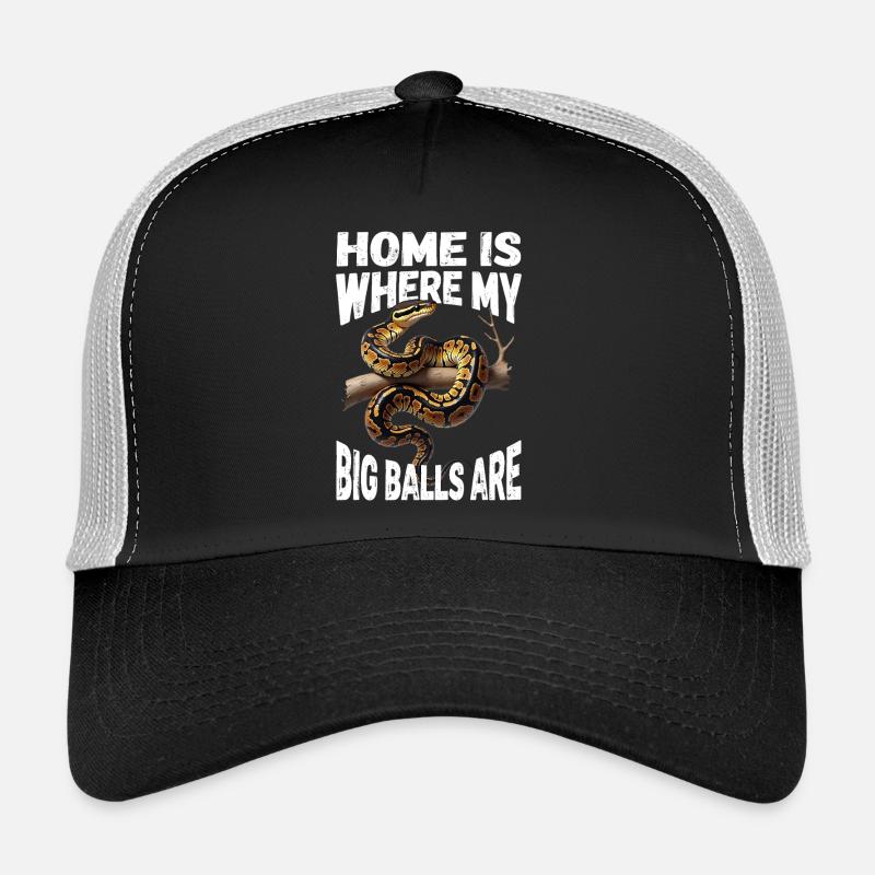 Python roi Serpents Amateurs de terrarium Python Casquette trucker 