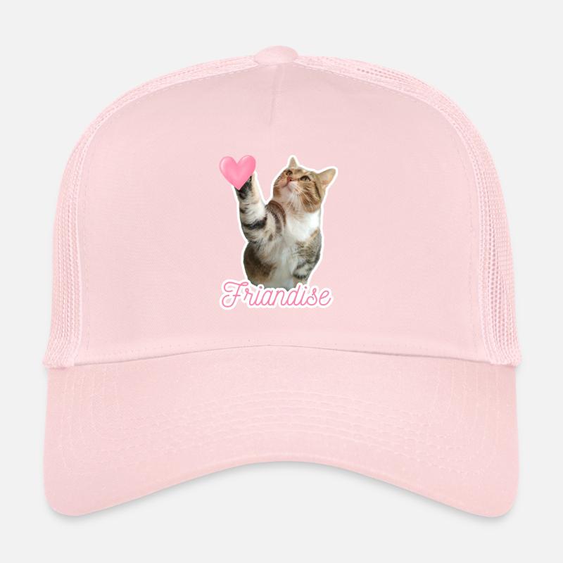 Missty check treat Trucker Cap