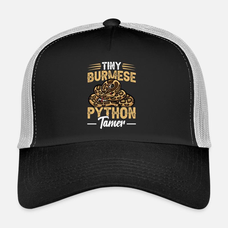 Python-Tamer-Schlangen-Terrarium-Reptilienhüter Trucker Cap