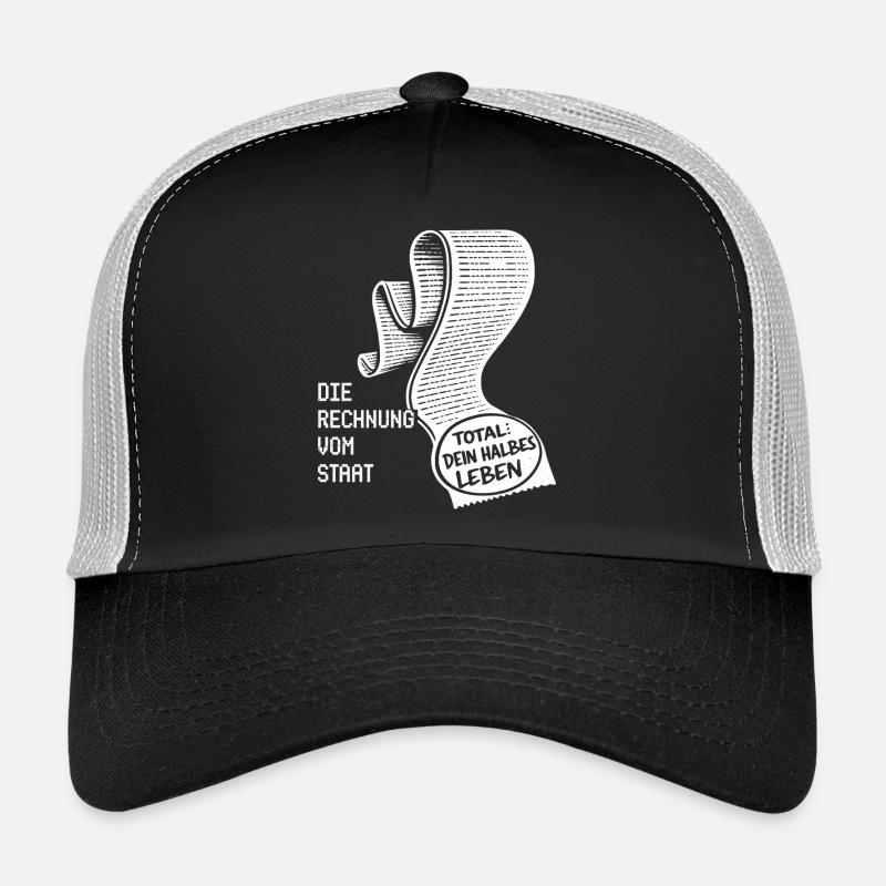 Die Rechnung Vom Staat. Steuern Humor Trucker Cap