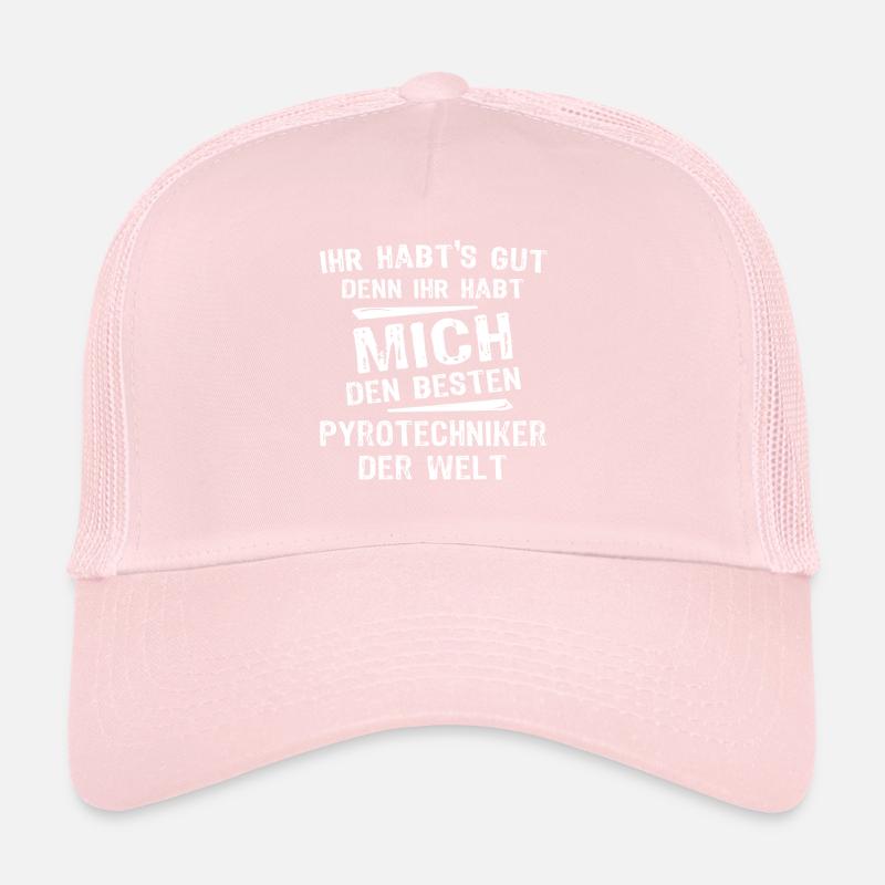 Pyrotechniker Trucker Cap
