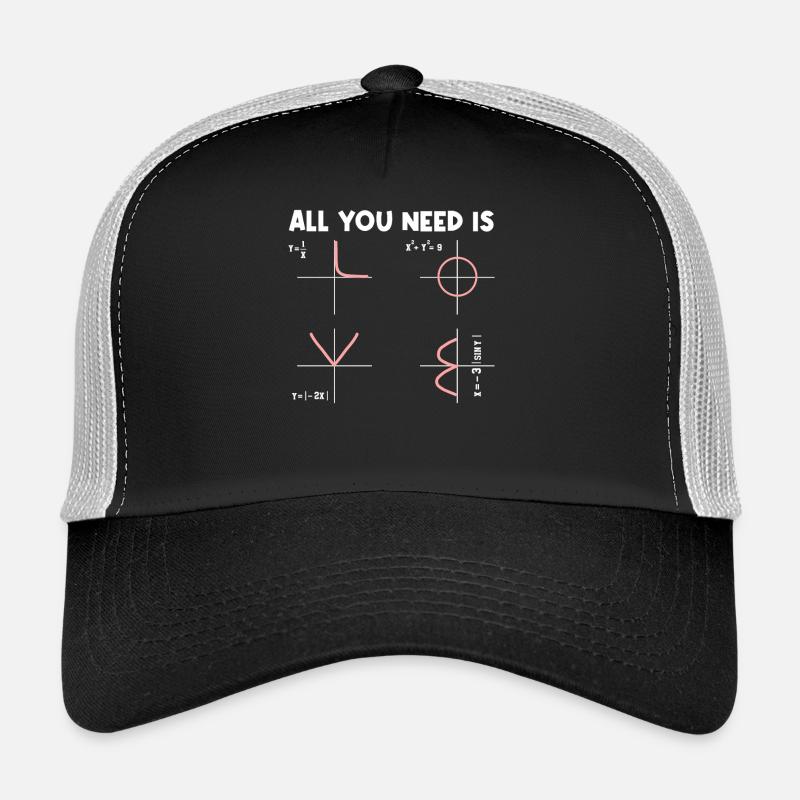 Tout ce dont vous avez besoin, c’est de mathématiques, de mathématiciens, de professeur de maths. Casquette trucker 