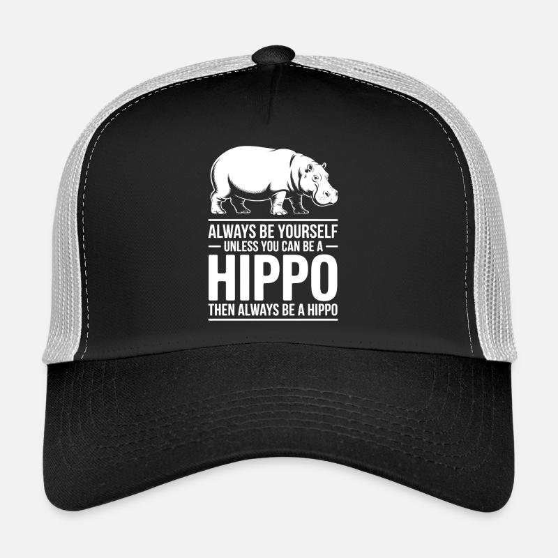 Nilpferd Sprüche Flusspferd Witz Nilpferd Geschenk Trucker Cap