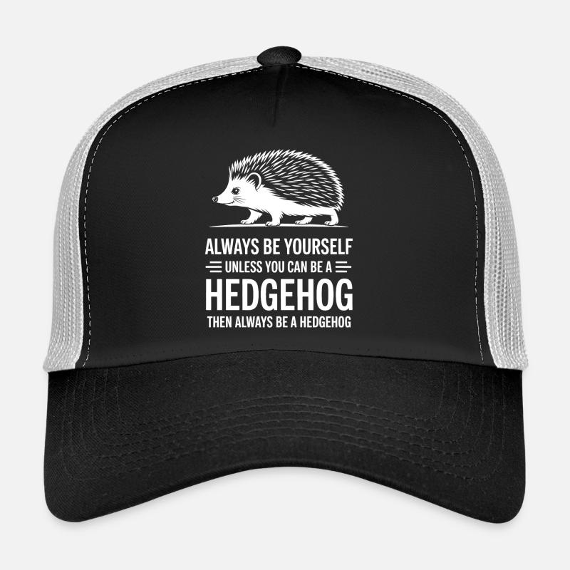 Drôles de Dictions de Hérisson Cadeau Drôle de Hérisson Casquette trucker 