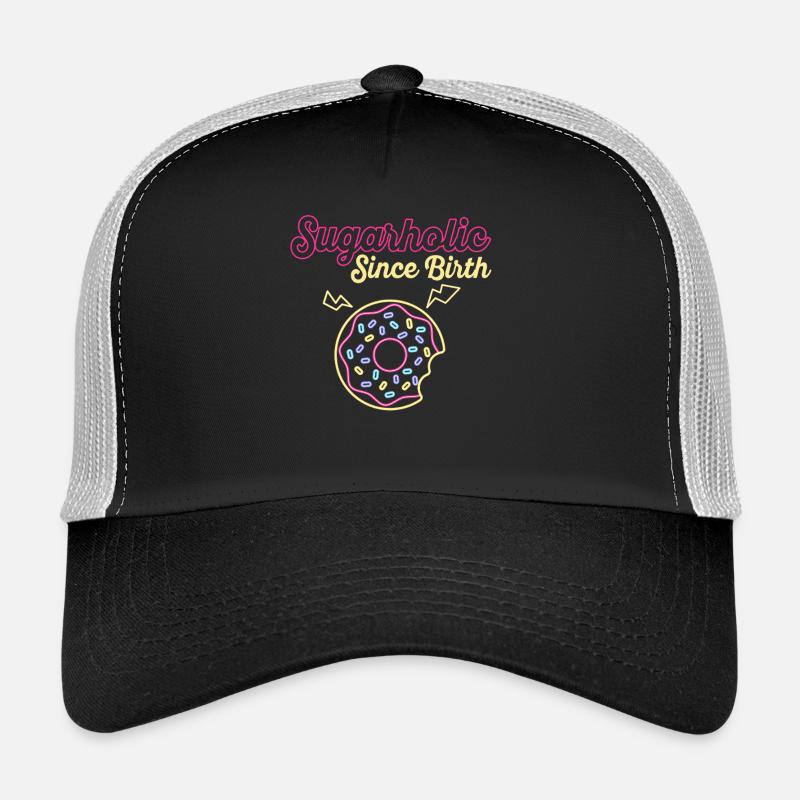 Neon Sugar Donut seit Geburt Trucker Cap