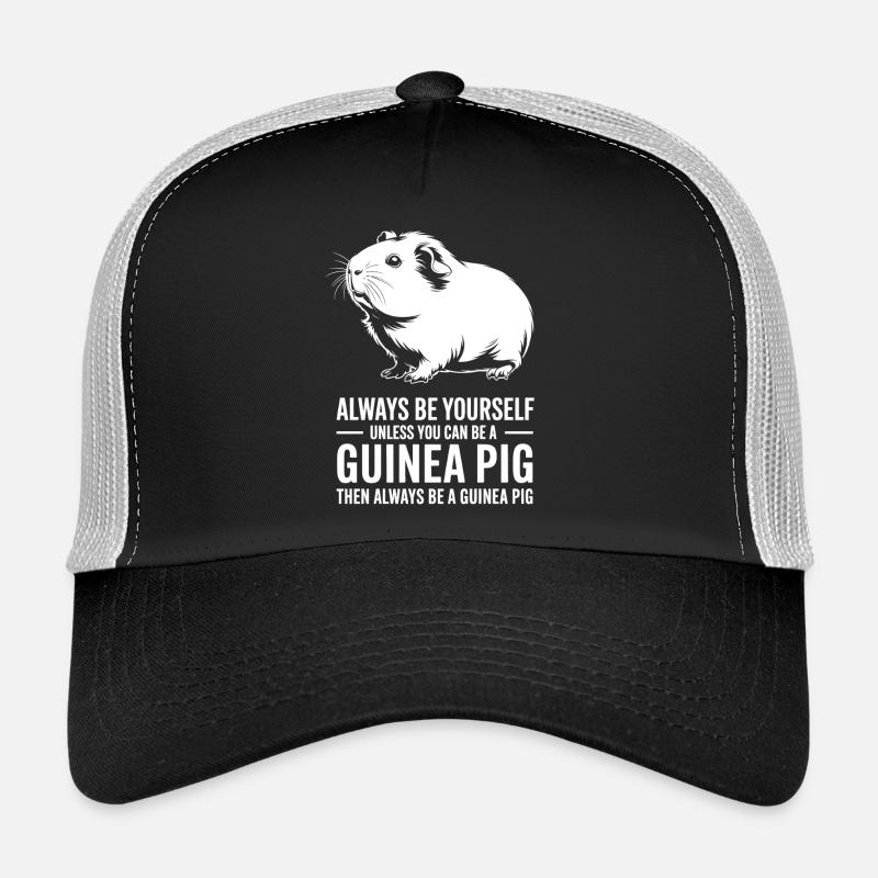 Expressions du cochon d’Inde Cadeau du cochon d’Inde Casquette trucker 