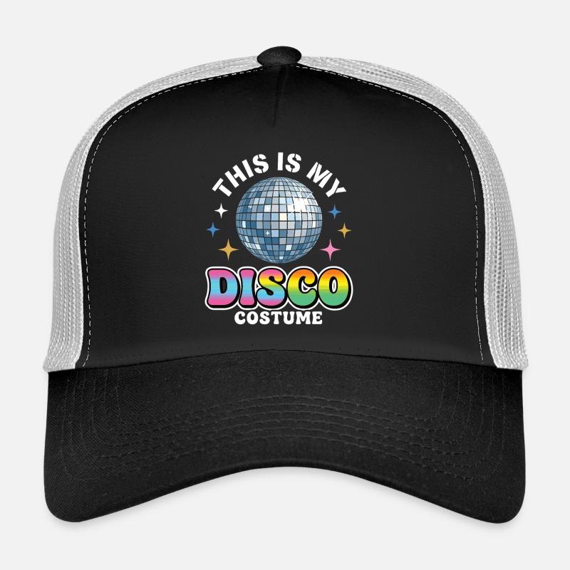 This Is My Disco Costume Disco Kugel Trucker Cap