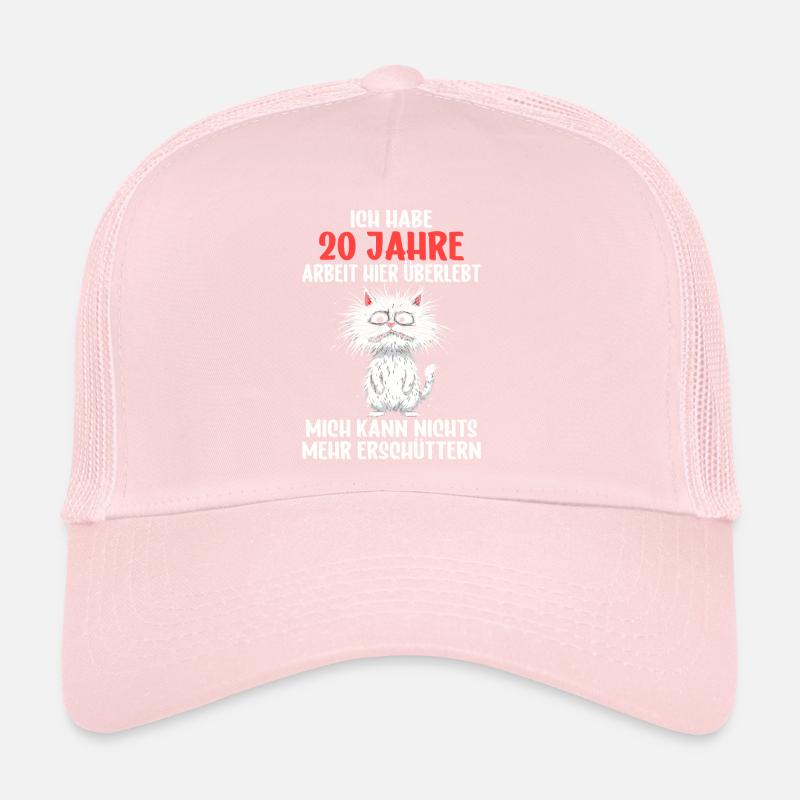 20th Company Anniversary Service Anniversary Work Trucker Cap