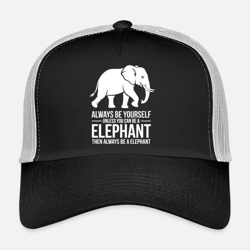 Elefanten Sprüche Lustiges Elefanten Geschenk Trucker Cap