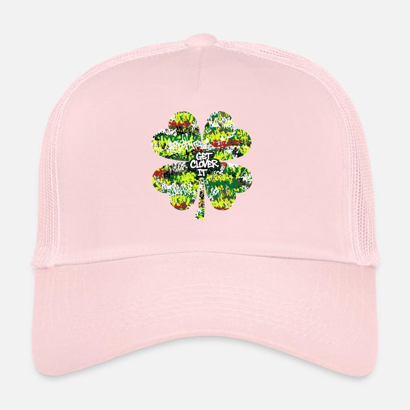Graffiti Shamrock Casquette trucker 