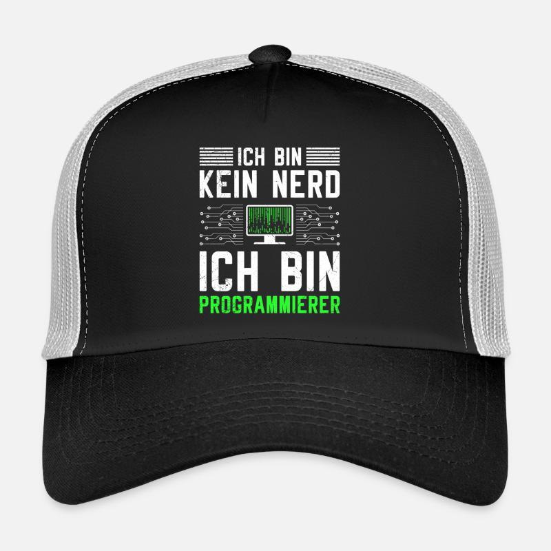 Computer ICH BIN KEIN NERD ICH BIN PROGRAMMIERER Trucker Cap