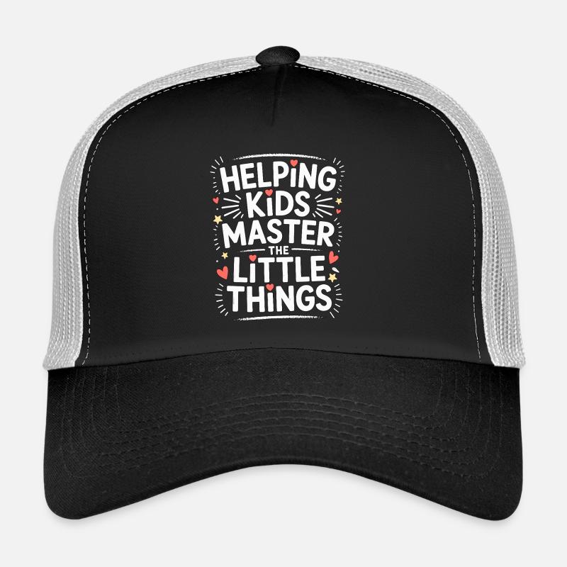 Pediatric OT Helping Kids Master School Based OT Trucker Cap