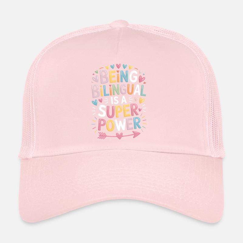 Foreign Language Sayings Funny Foreign Language Gift Trucker Cap