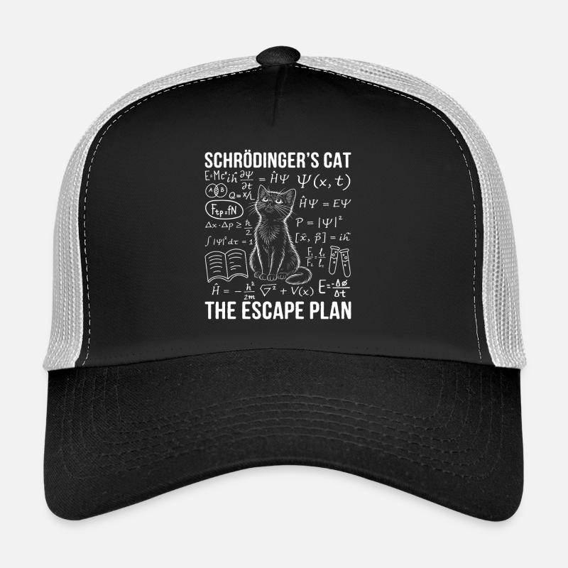 Le Chat de Schrödinger Le Plan d’évasion Casquette trucker 
