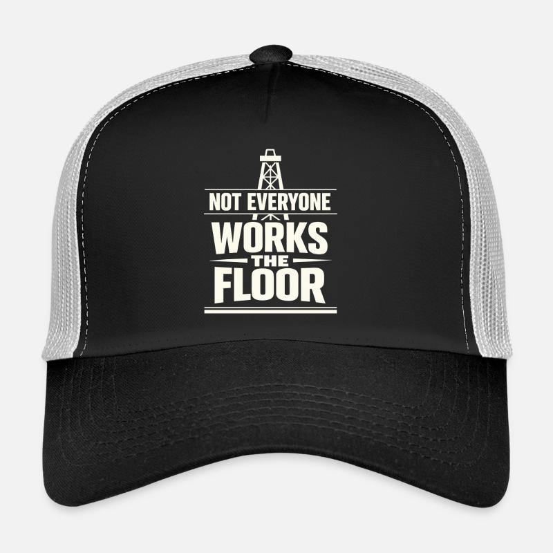 Offshore Drill Rig Drill Bit Drilling Floor Offshore Trucker Cap