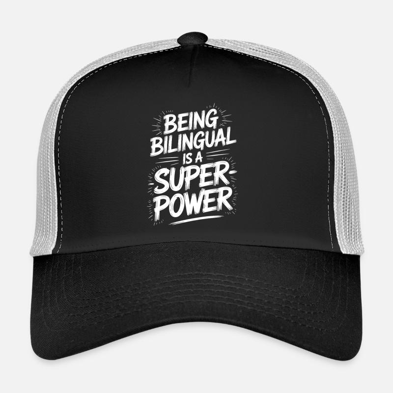 Foreign Language Sayings Funny Foreign Language Gift Trucker Cap