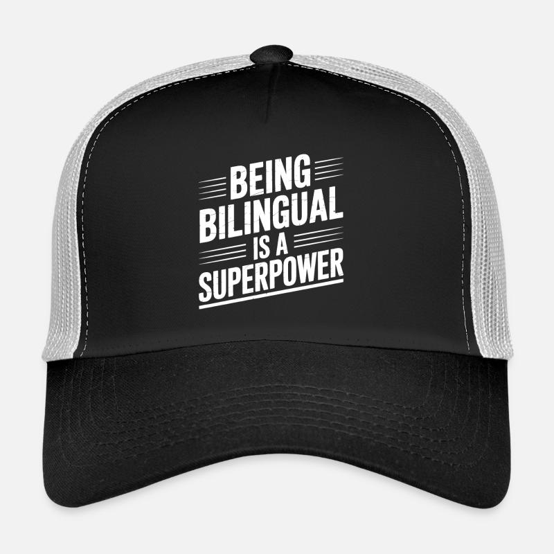 Foreign Language Sayings Funny Foreign Language Gift Trucker Cap