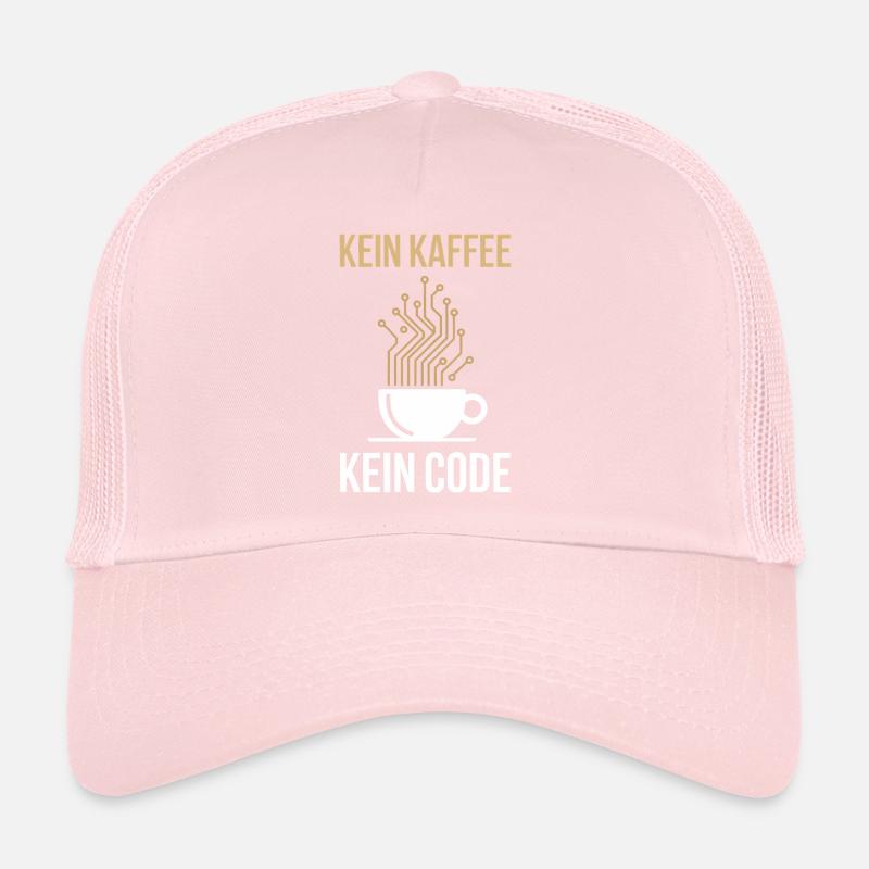 No Coffee No Code Programmeur Informaticien Casquette trucker 