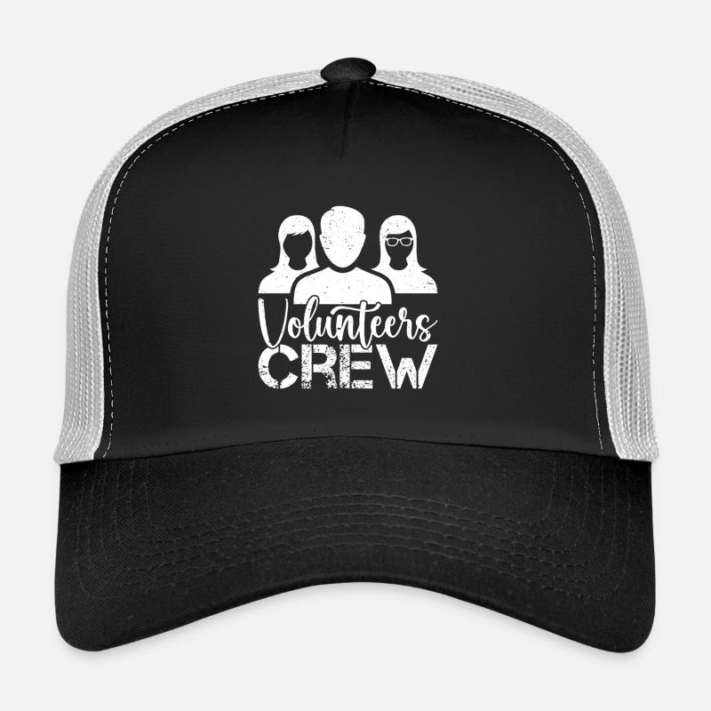 Bénévole Équipe de Dons Bénévoles Casquette trucker 