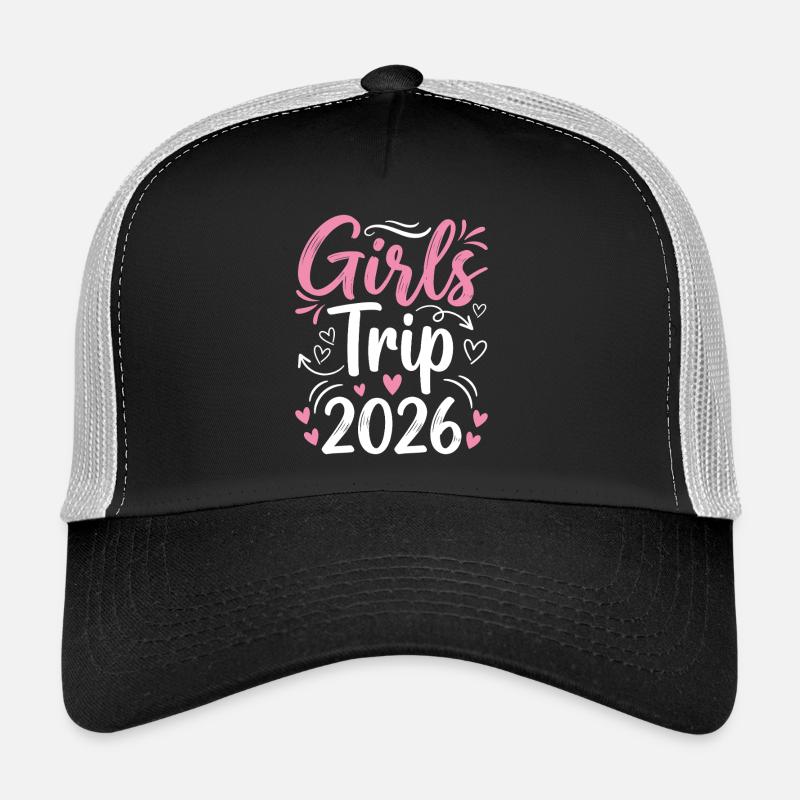 Strip pour filles 2026 Rose Design Casquette trucker 