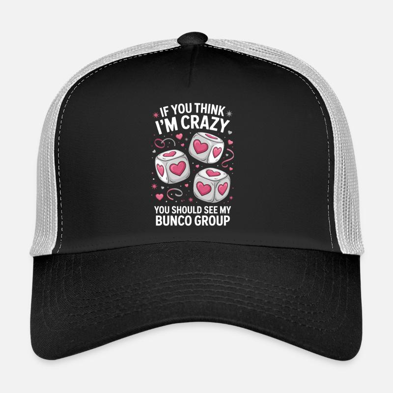 Arnaque, proverbes, jeu de dés, cadeau drôle d’arnaque, Casquette trucker 