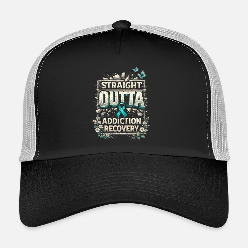 Detoxification Withdrawal Addicted Trucker Cap