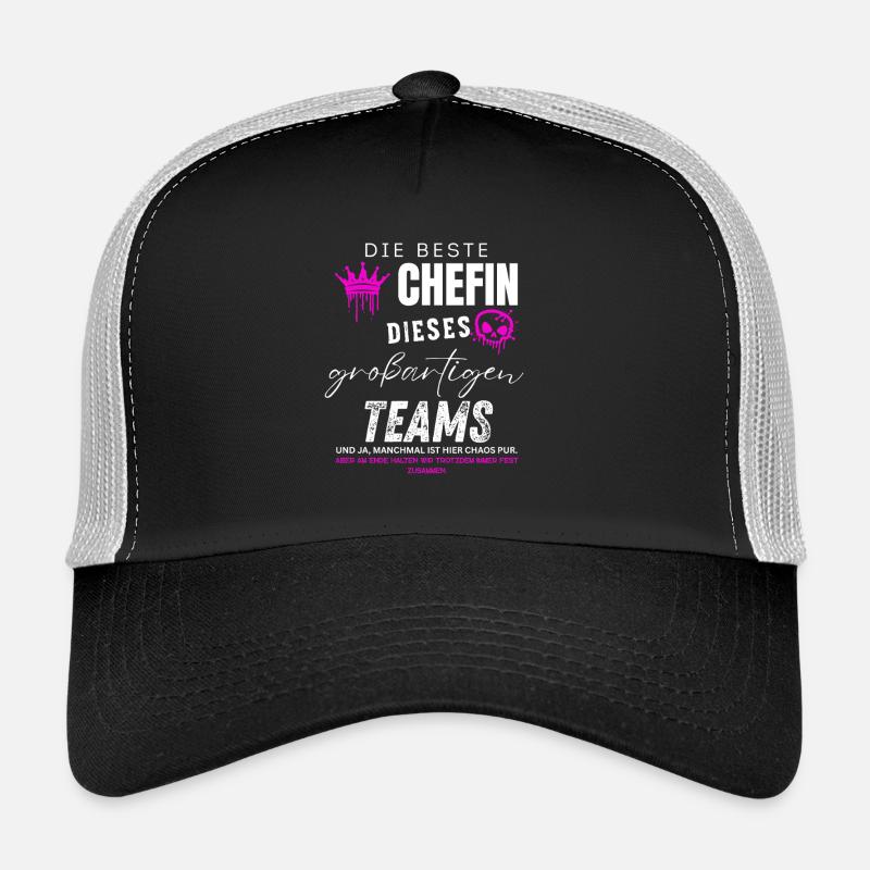 beste Chefin großartiges Team Chefin geschenke Trucker Cap