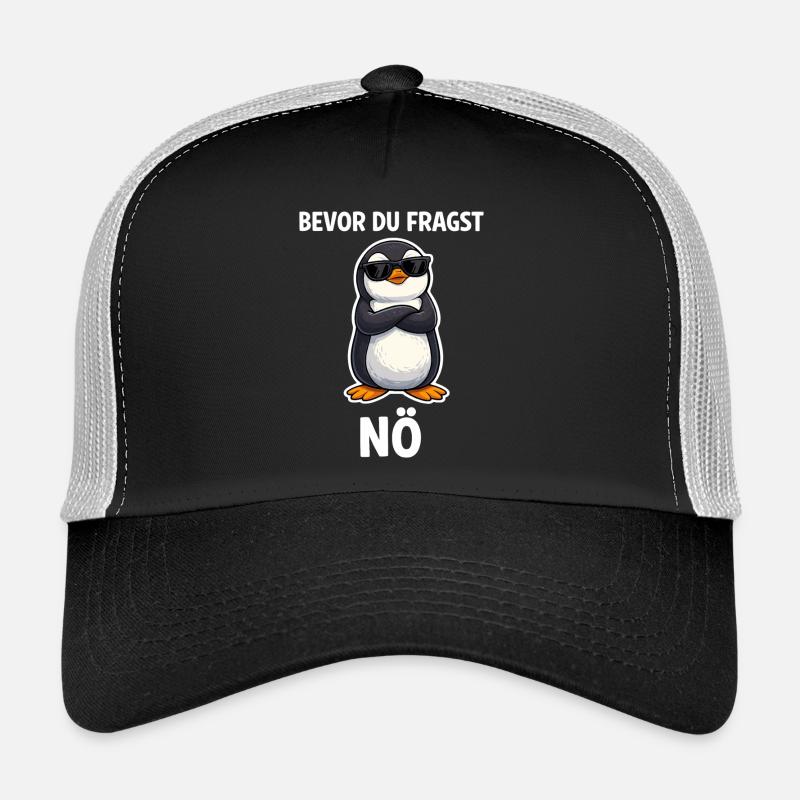 Bevor du fragst Nein lustiges Design mit süßem  Trucker Cap