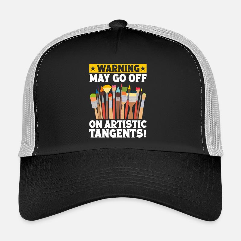 Funny Art Painter Artistic Tangents Tang Gift Trucker Cap