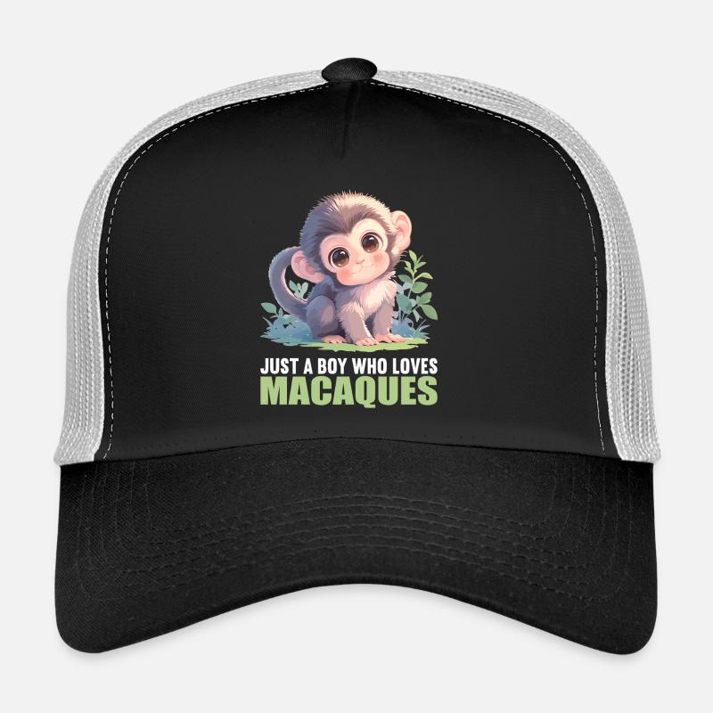 Macaque Macaque Casquette trucker 
