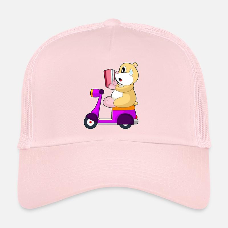 Hamster Motorroller Trucker Cap