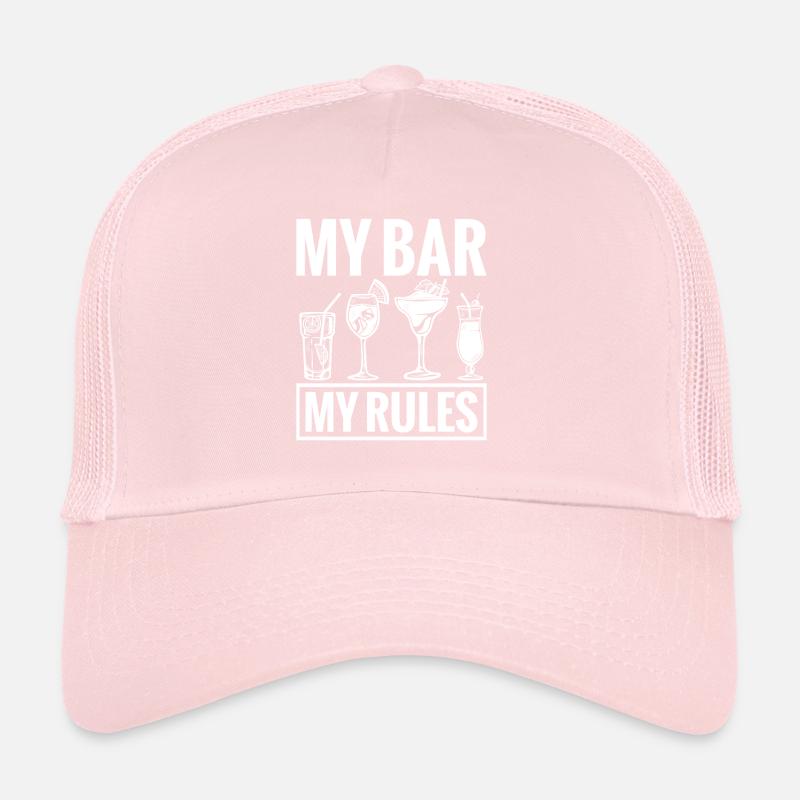  Pub Owner Bartender Cocktail Barmaid Barman Bar Trucker Cap