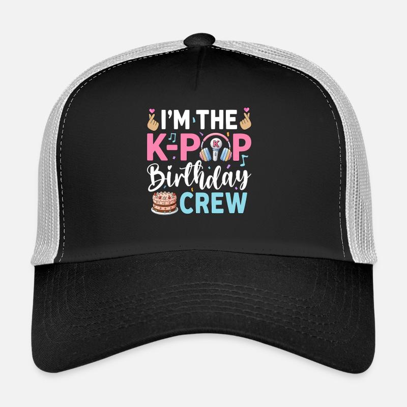Je suis l’équipe d’anniversaire K-Pop Casquette trucker 