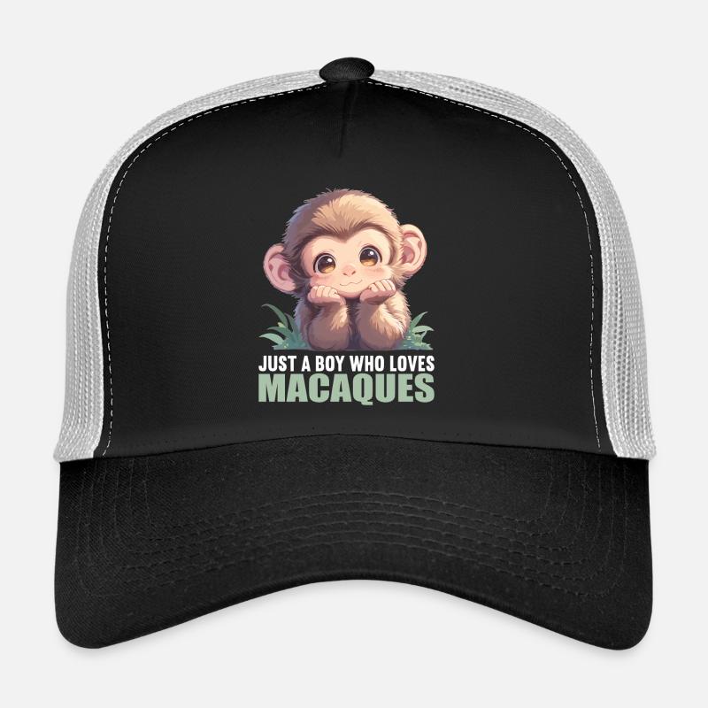 Macaque Macaque Casquette trucker 