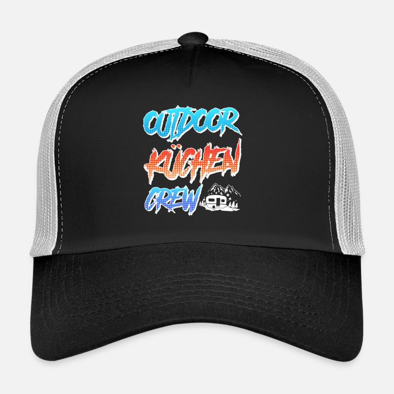 Chef OUTDOOR KITCHENS CREW Funny Trucker Cap