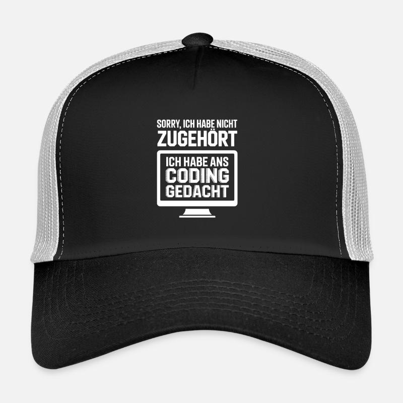 Je pensais à la programmation Casquette trucker 
