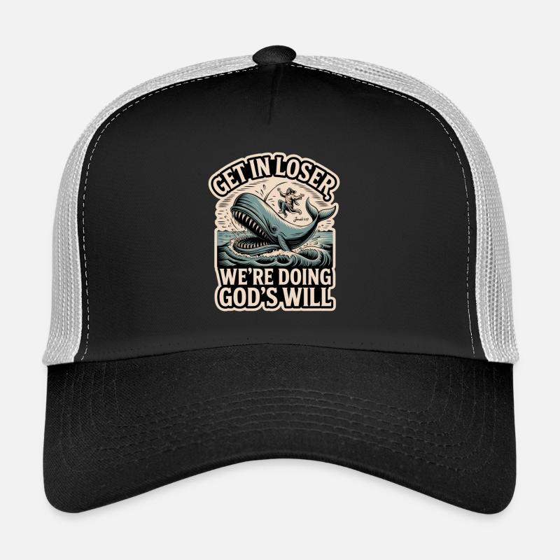 Funny Christian Jonah Trucker Cap