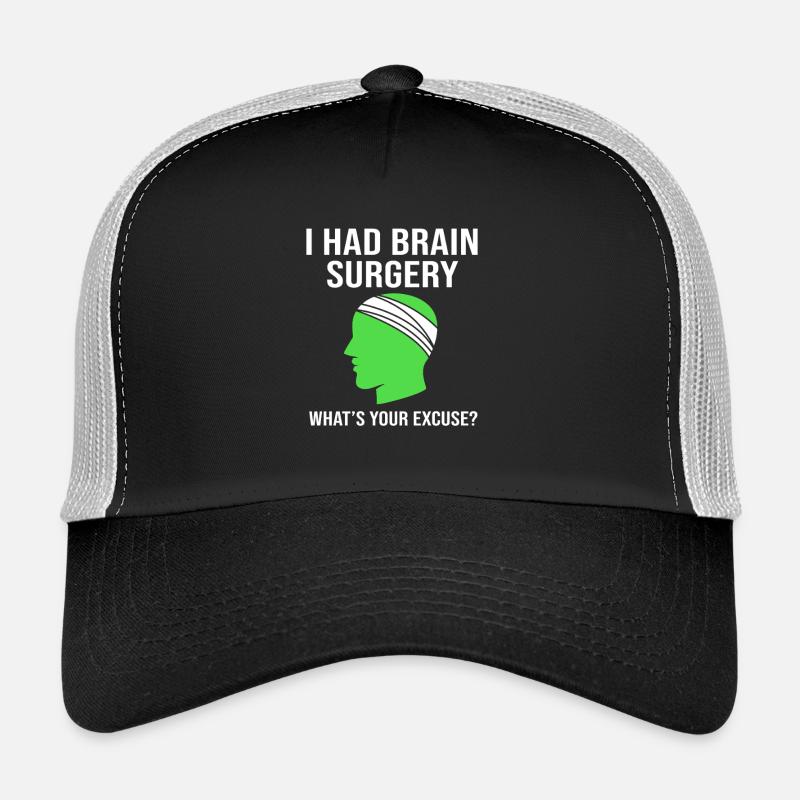 Traumatisme crânien, traumatisme crânien, accident de voiture Casquette trucker 