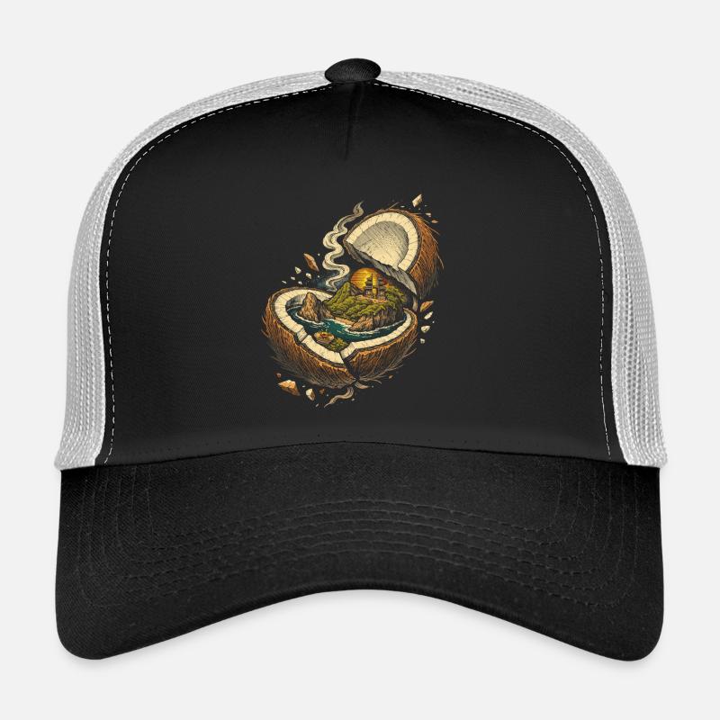 Circuit à Bali Casquette trucker 