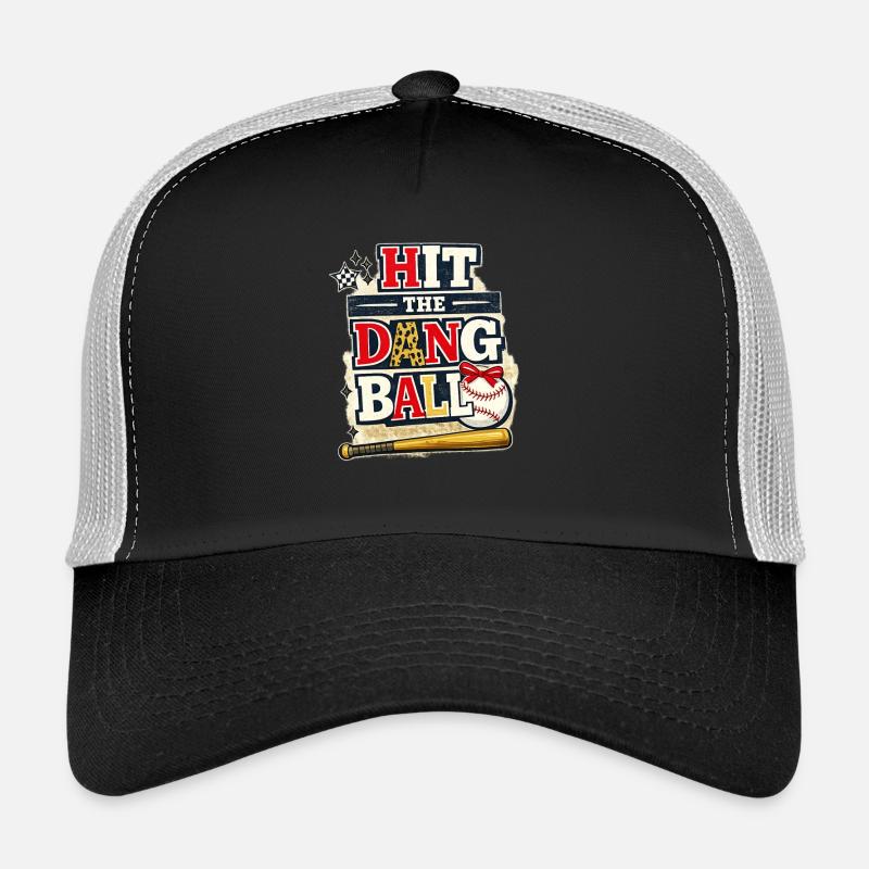 Hit the Dang Ball Baseball Shirt – Funny Tee Trucker Cap