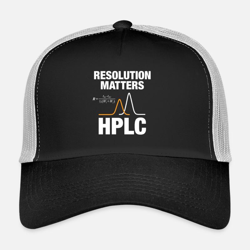 Chromatographie de performance à résolution de crête HPLC Casquette trucker 