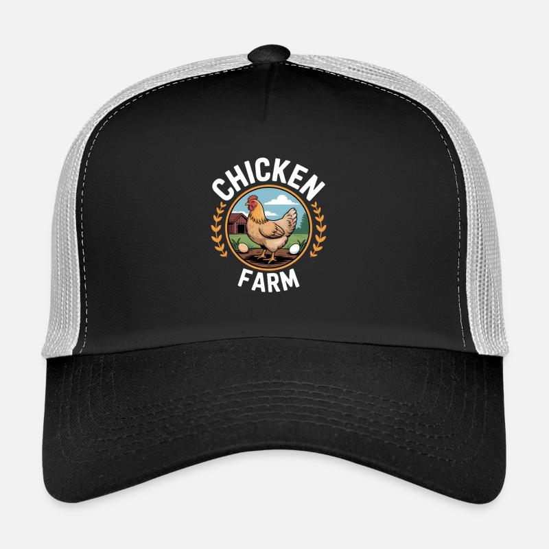 Chicken Farm Chicken Keeper Chicken Trucker Cap