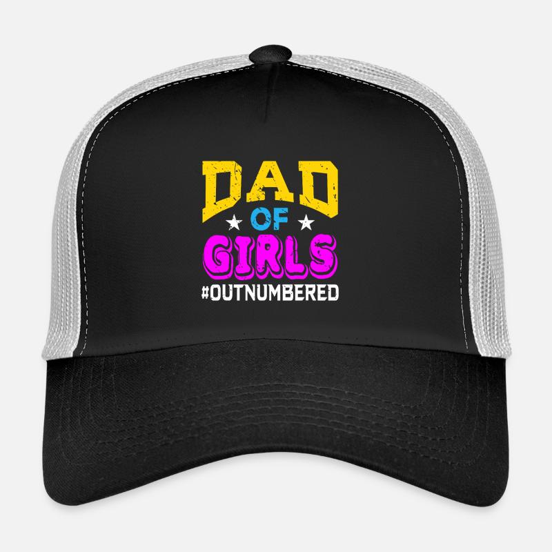 Lustiger Vatertag des Vaters der Mädchen Trucker Cap