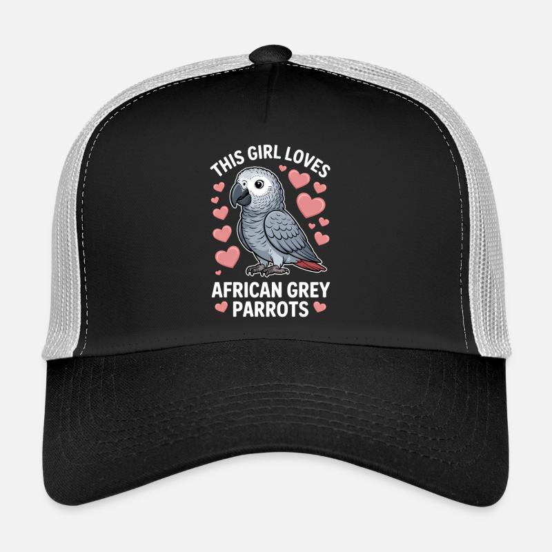 Graupapagei Sprüche Lustiges Graupapagei Geschenk  Trucker Cap