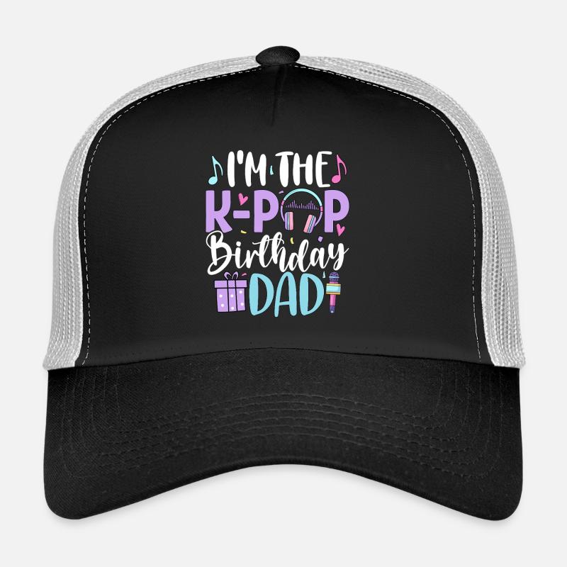 Je suis le papa d’anniversaire de K Pop Casquette trucker 